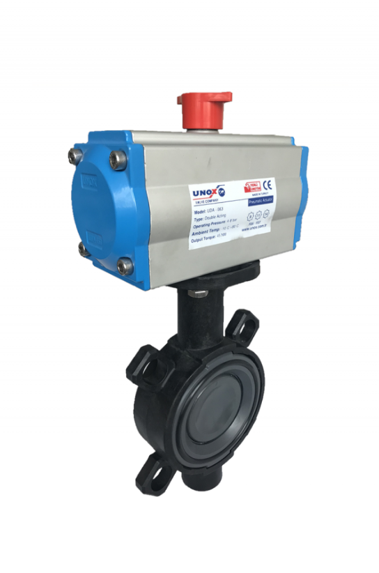 Single Acting Pneumatic Actuated U-PVC Butterfly Valve is waiting for you on our website with the most special prices.